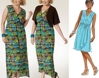 Butterick Pattern B5764 Women's Shrug, Dress and Belt