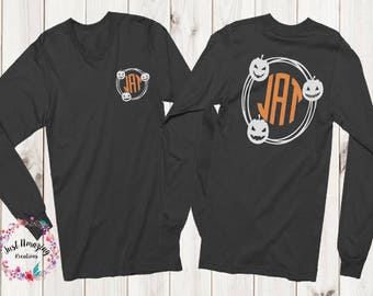 monogram pumpkin shirt