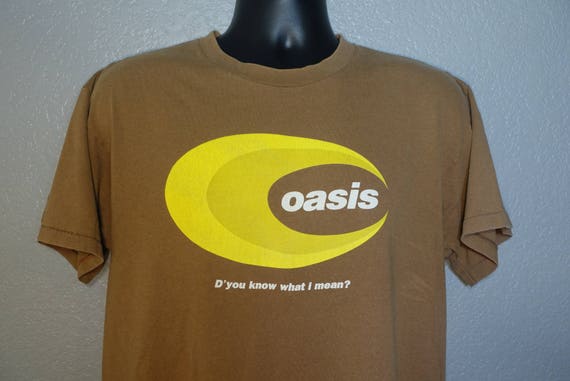 90's Oasis - D'you Know What I Mean? Vintage Concert T-Shirt