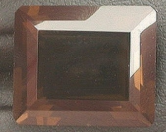 14x12 octagon rectangle baguette smoky quartz gem gemstone