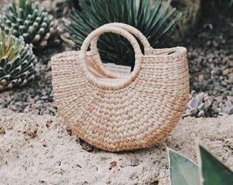 ABOVE I Summer Straw Basket - Natural