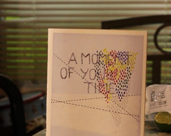 A Moment of Your Time - Issue No. 1