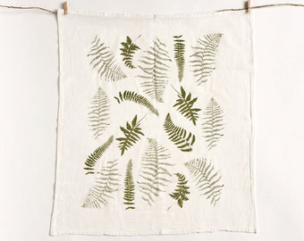 Fronds Flour Sack Kitchen Towel : Wild Ferns