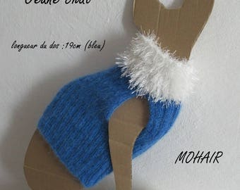 Mohair for young sphynx cat sweater