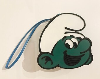 Vintage 1982 Smurfs Head Radio