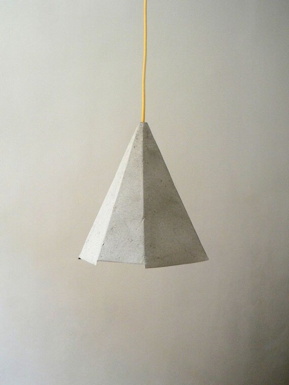 Pappmaché-Lampe Morganite Lampe Pappmaché Hängelampe Pappmaché-Lampe Morganite Lampe Pappmaché Hängelampe