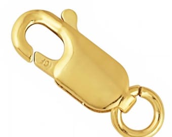 14.5 mm Gold Filled Oval Lobster Clasp