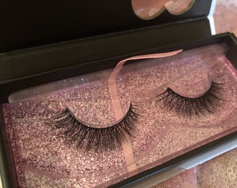 3D Faux Mink Silk Eyelashes Christina Style