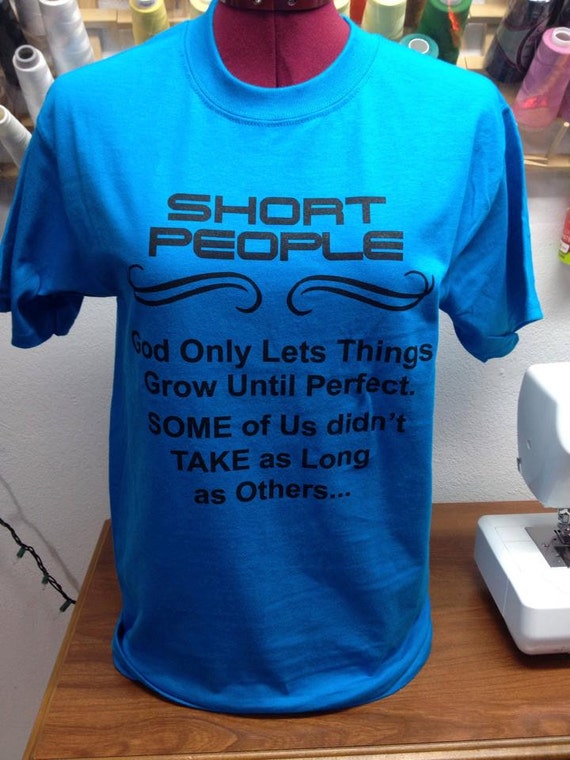 funny short people shirts