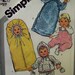 1980's SIMPLICITY Baby LAYETTE Pattern