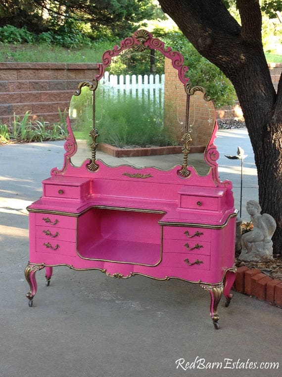 MAKEUP VANITY For Custom Order Shabby Chic Painted Distressed