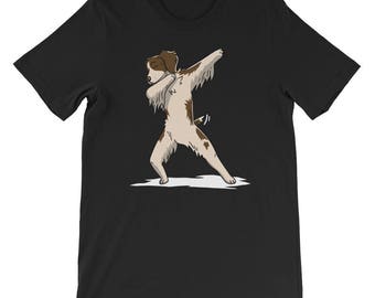 Cute Dabbing Brittany Spaniel T-Shirt Funny Dog Gift