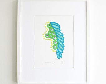 Headdress Silkscreen Print