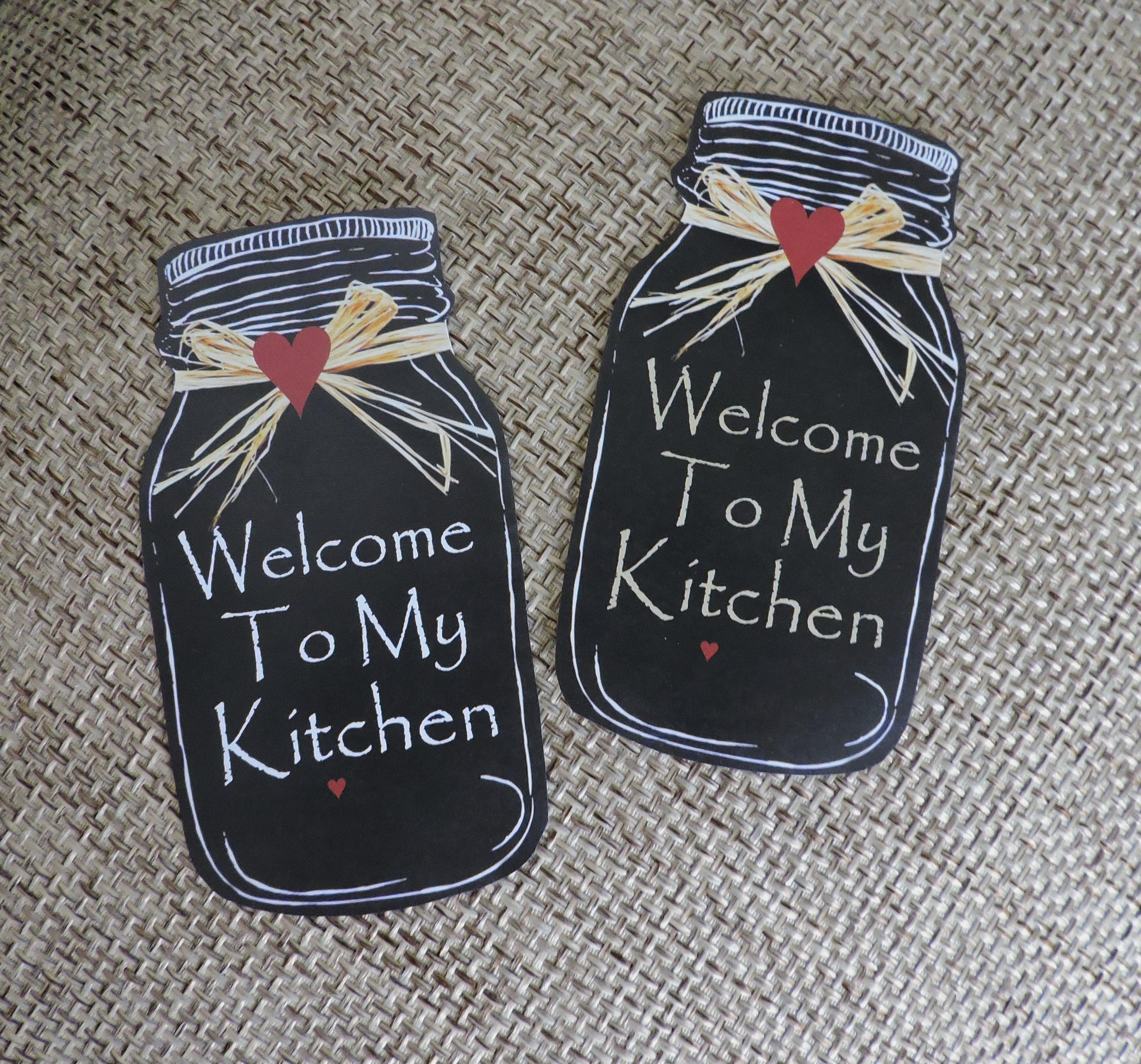 Kitchen Country Kitchen Fridge Mason Jar