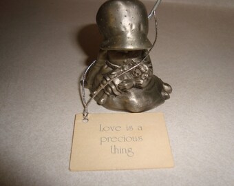 Vintage Holly Hobbie Pewter figure