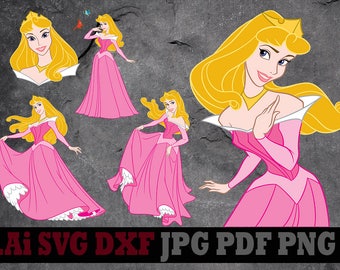 Download Sleeping beauty svg | Etsy