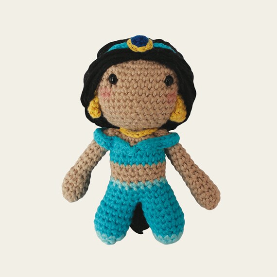 Jasmine - Disney Princess. Amigurumi Pattern PDF.