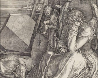 Poster, Many Sizes Available; Albrecht Durer Melencolia Iagddr3Ehmngya