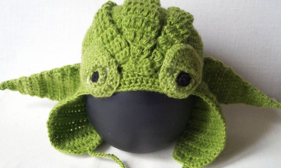 CROCHET PATTERN Baby Yoda Crochet Hat, Master Yoda Jedi ...