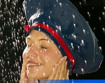 Shower Cap - Royally Blue Beret - Shower Hat for MEN & WOMEN