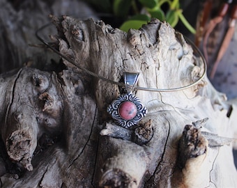 Carolyn Pollack Relios Rhodonite pendant