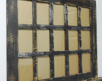 15 opening 4 X 6 "Barn Window" Collage Picture Frame