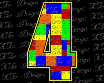 Download Lego 5 5th Birthday Lego Birthday SVG Design Download