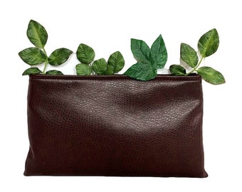 CLUTCHES | Brown Clutch | ALPHONSINA