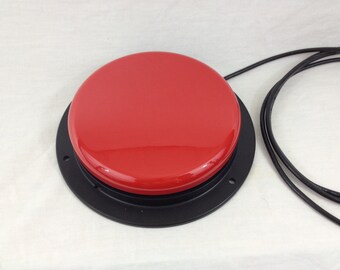 Giant Red USB button - 5 inch button - for Photobooth or anything you can think of - can also be green yellow or blue