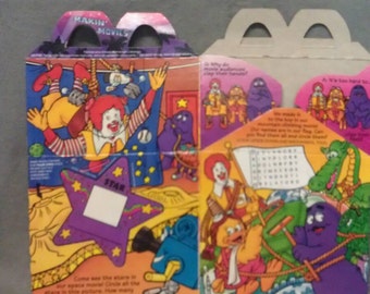 McDonald's Happy Meal Making Movies Happy Meal Carrier