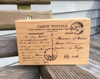 Stampendous Carte Postale stamp
