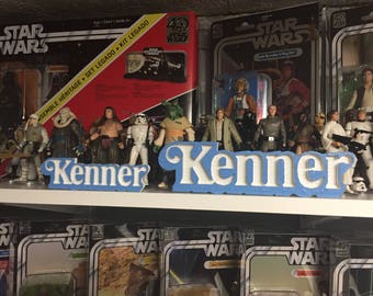 Kenner Toys Shelf Display - 70's / 80's / 90's - Star Wars, Batman, JP, Etc
