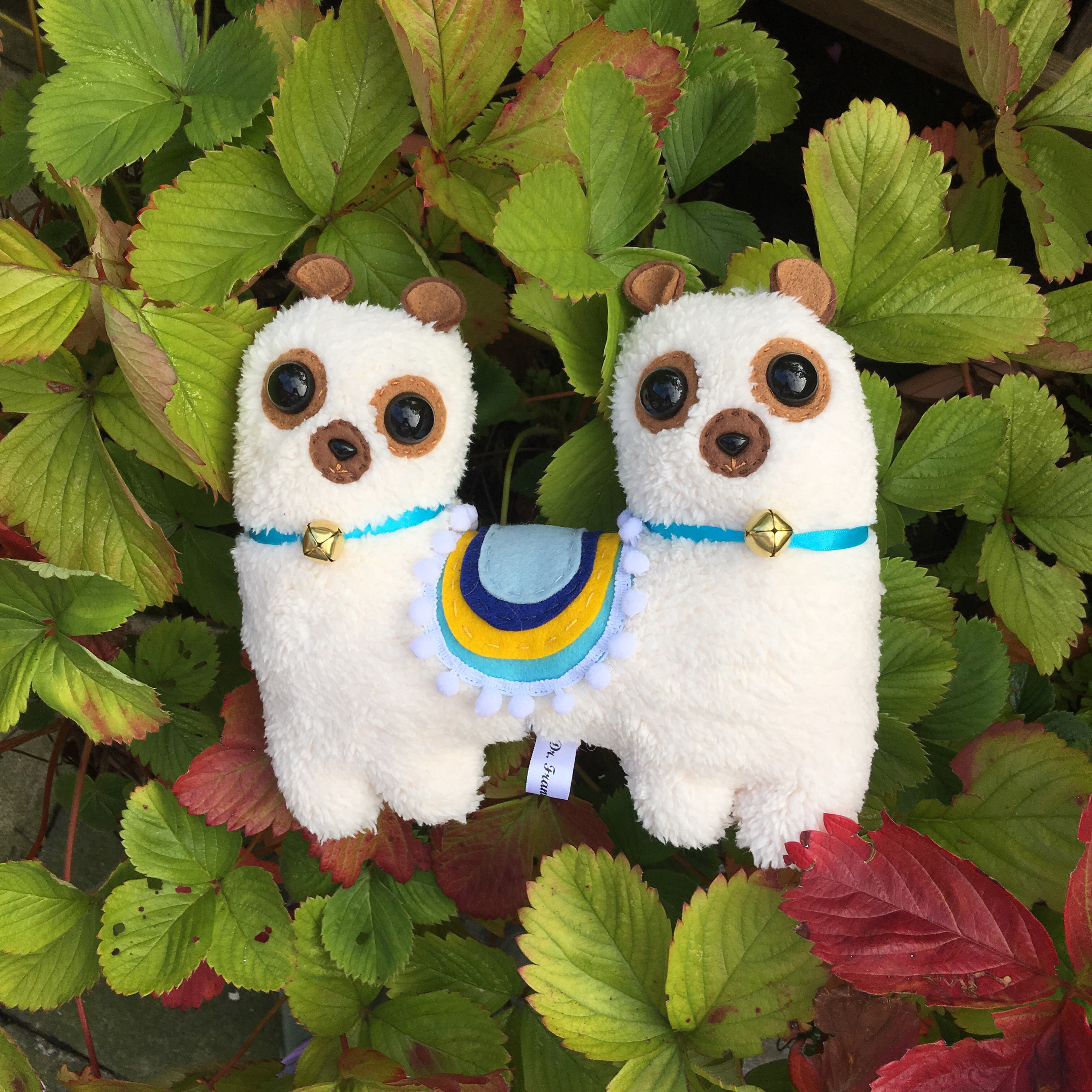 Two Headed Llama Plush Toy Push Me Pull You Twin Llama