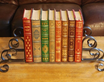 Ornamental Wrought Iron Book Display Stand