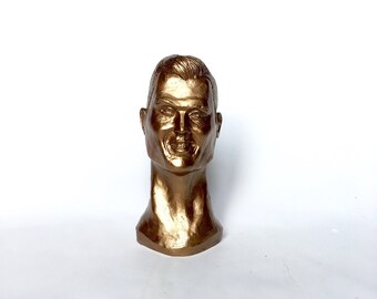Cristiano Ronaldo small head bust football figurine action figurine Ronaldo funny Ronaldo bronze bust Ronaldo bust sculpture