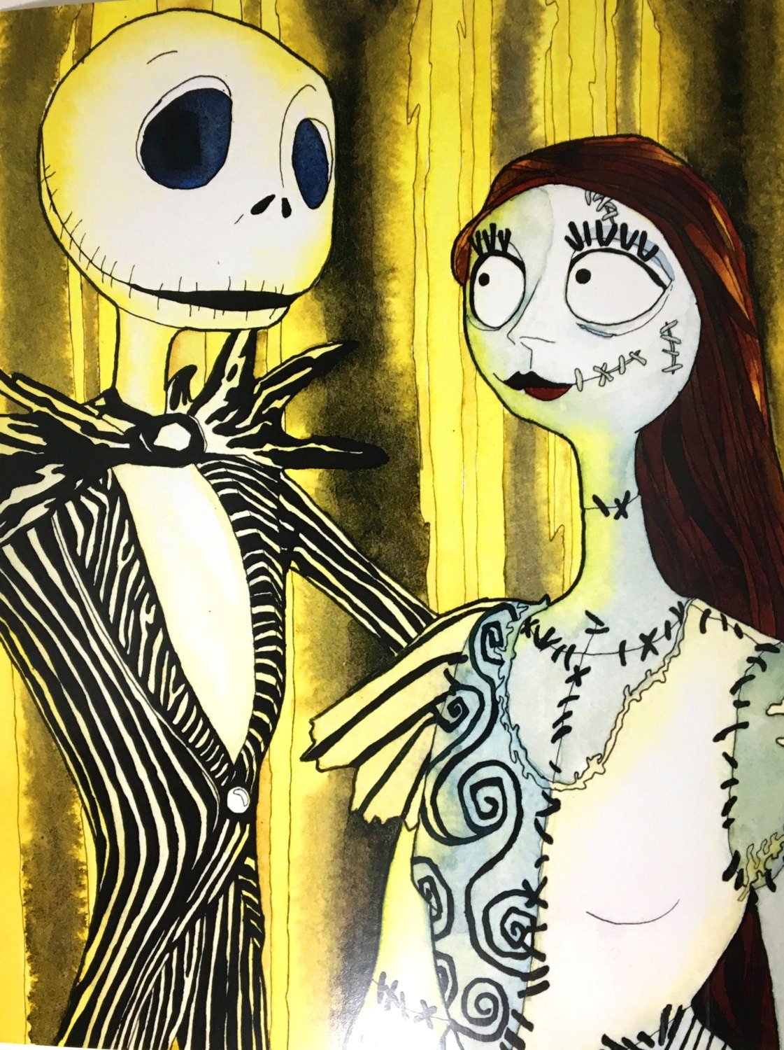 movie moment nightmare before christmas jack and sally on the hill stores