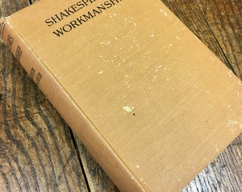 Shakespeare's workmanship book.