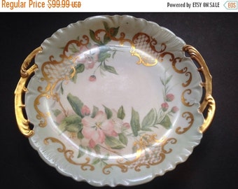 CFH GDM FRANCE limoges hand painted plate.
