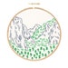 YOSEMITE embroidery kit - national parks, travel souvenir, hand embroidery kit, contemporary embroidery pattern by StudioMME