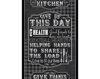 Give Us This Day Panel by Quilting Treasures
