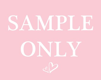 SAMPLES - shipping included