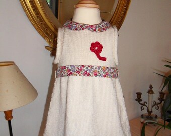 Dress Beige "Marissa" 6/9 months