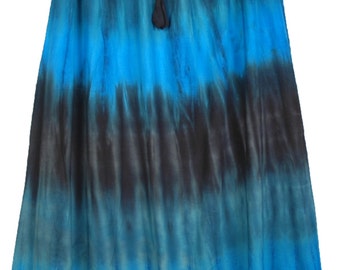 Maxi Womens Skirt in Cascading Colors