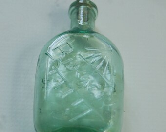 Old Glass Bottle - Biolactyl from Paris with Cork