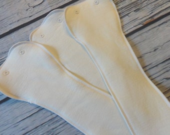 Bamboo Cotton Fleece Snap In Diaper Insert Booster Soaker by Soothe Baby