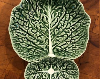Ste of 3 Bordalle Pinheiro Relish Trays