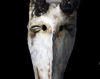 Animal Mask | Antelope with Horns ÷ Paper Mask