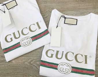 Gucci Shirt unisex Women Men Gucci T shirt White Tee Gucci inspired tee Gucci belt logo unisex shirt - Givenchy Gosha Givenchy Versace