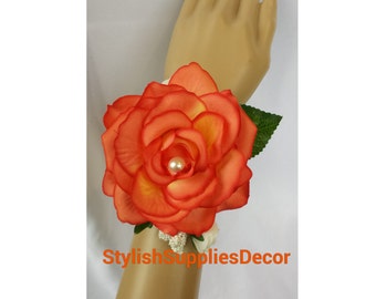 500pcs orange petals orange rose petals orange wedding petals