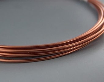 Artistic Wire 10 Gauge Natural Copper 41913 Thick Round Wire, Jewelry Wire, Craft Wire, Copper Wire, Wire Wrapping, 10ga Soft Temper Wire